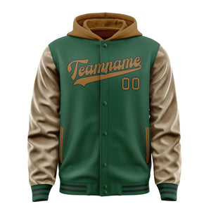 Custom Green Khaki Jacket