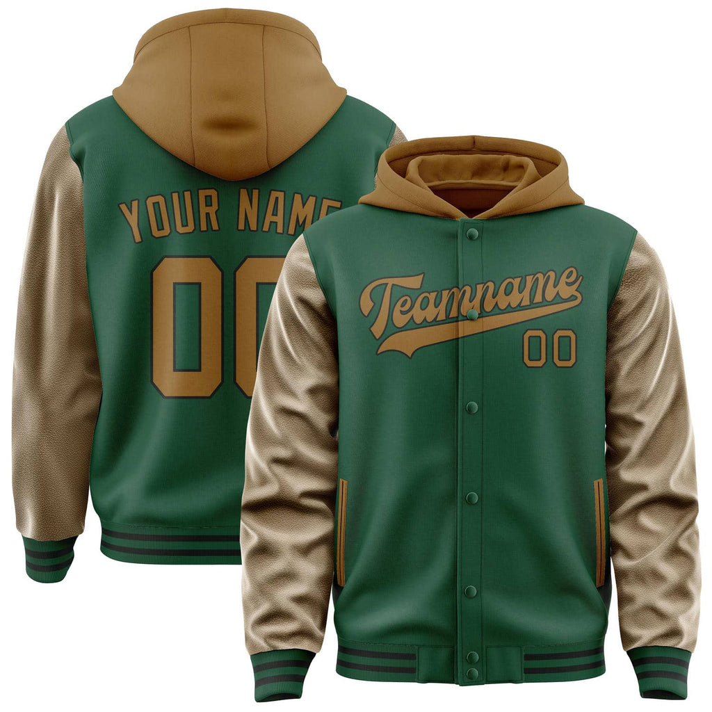 Custom Green Khaki Jacket