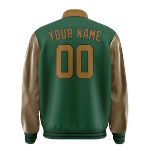 Custom Green Khaki Jacket