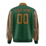 Custom Green Khaki Jacket