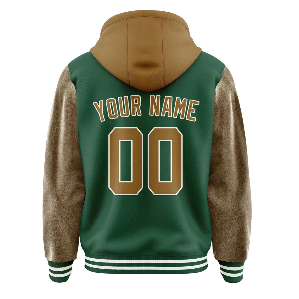 Custom Green Khaki Jacket
