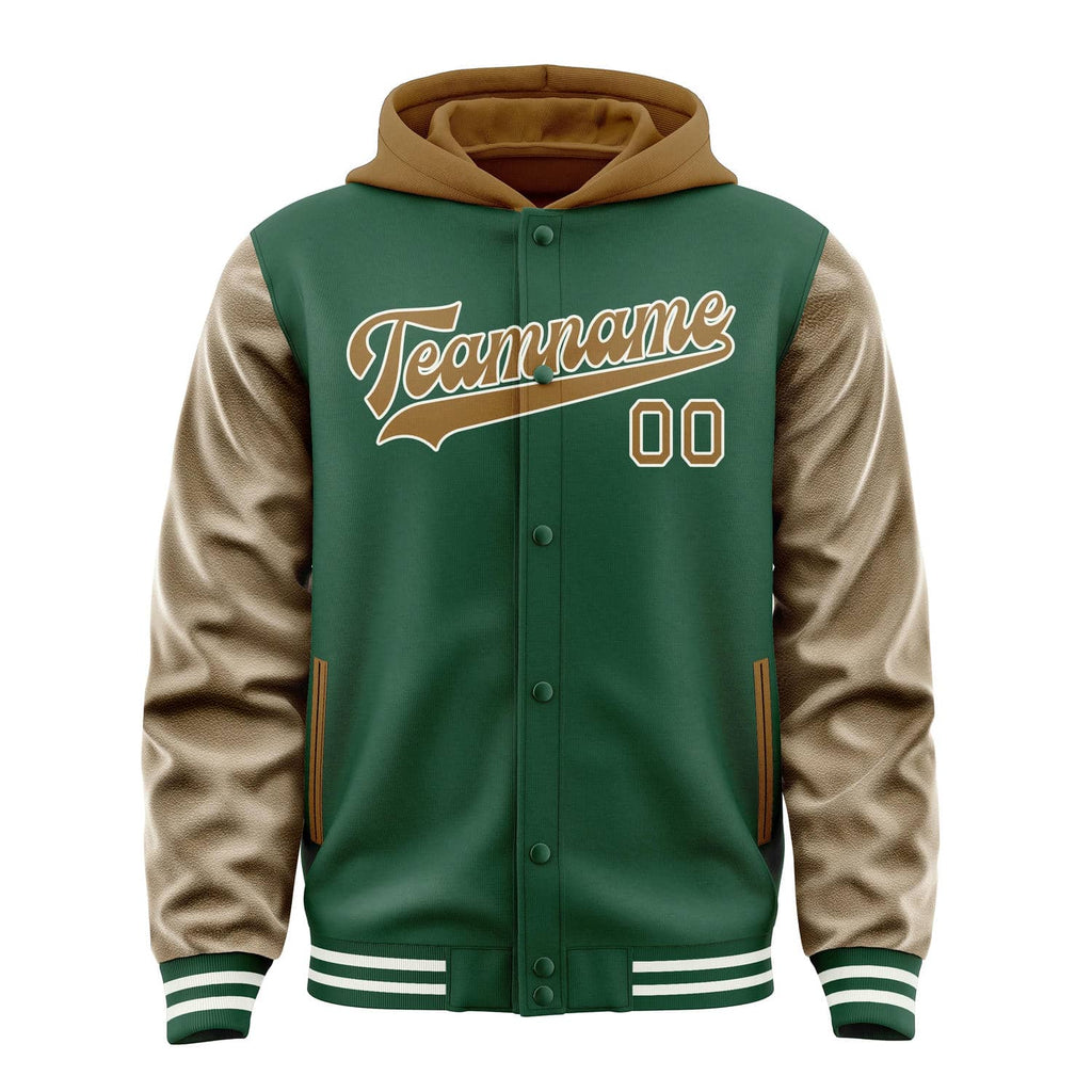 Custom Green Khaki Jacket