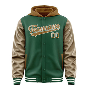 Custom Green Khaki Jacket