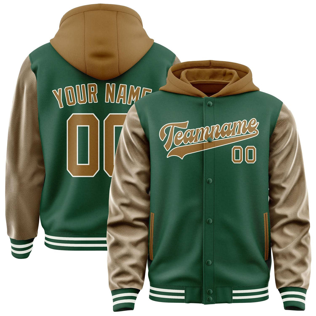 Custom Green Khaki Jacket