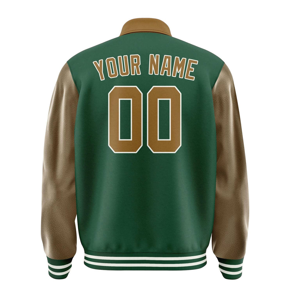 Custom Green Khaki Jacket