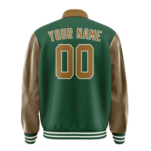 Custom Green Khaki Jacket