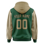 Custom Green Light Khaki Jacket