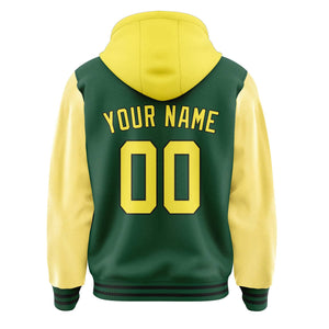 Custom Green Light Yellow Jacket