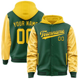 Custom Green Gold Jacket