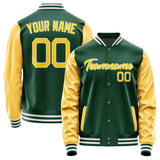 Custom Green Gold Jacket
