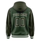 Custom Dark Green Olive Jacket