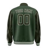 Custom Dark Green Olive Jacket