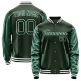 Custom Dark Green Green Jacket