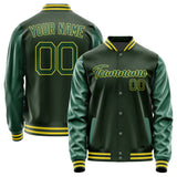 Custom Dark Green Green Jacket