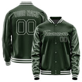 Custom Dark Green Dark Green Jacket