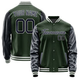 Custom Dark Green Navy Jacket