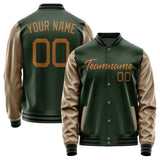 Custom Dark Green Khaki Jacket
