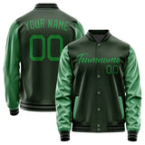 Custom Dark Green Emerald Green Jacket