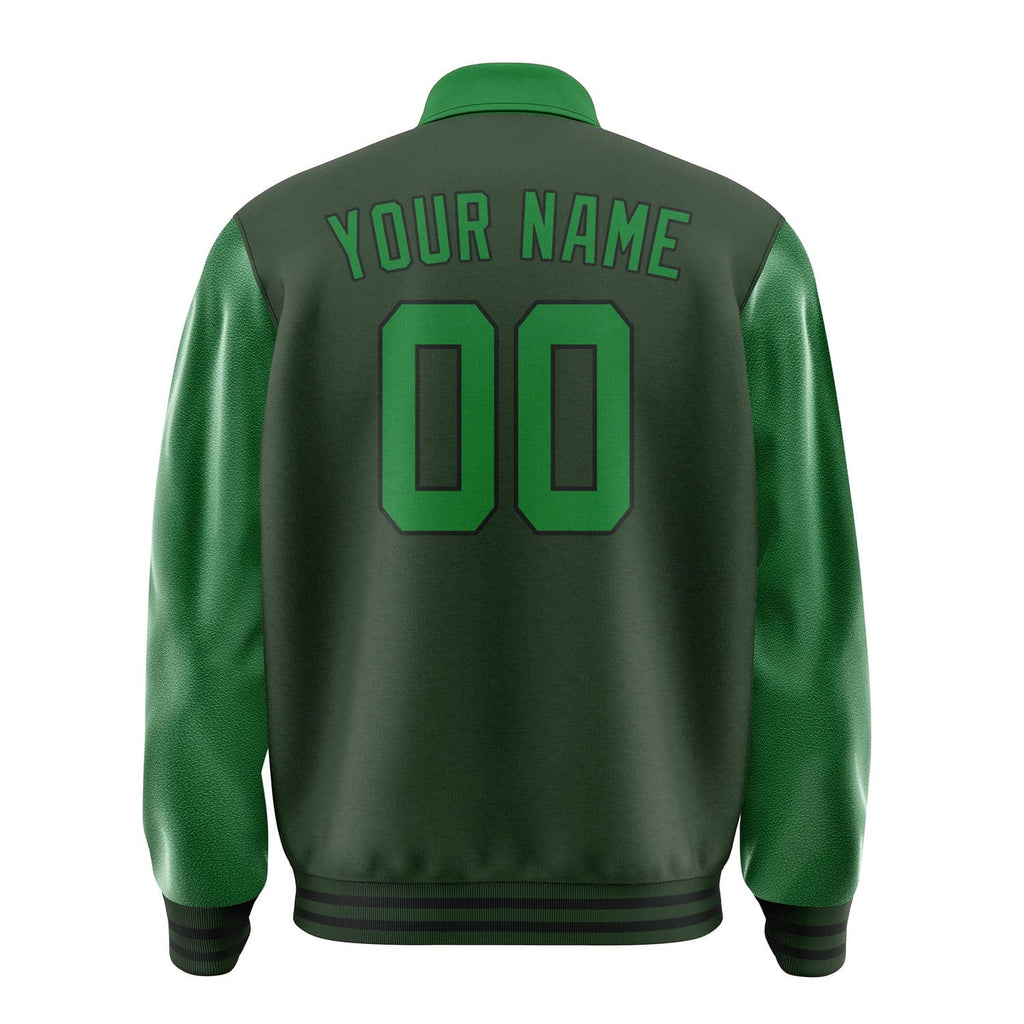 Custom Dark Green Emerald Green Jacket