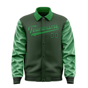 Custom Dark Green Emerald Green Jacket