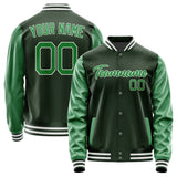 Custom Dark Green Emerald Green Jacket