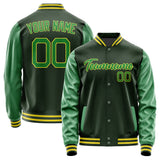 Custom Dark Green Emerald Green Jacket