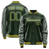 Custom Dark Green Blue Green Jacket