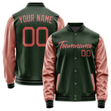 Custom Dark Green Copper Rose Jacket