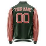 Custom Dark Green Copper Rose Jacket JA0606290618B21829