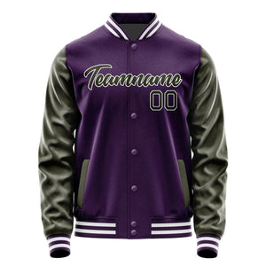 Custom Purple Brown Jacket JA0707010719B21901