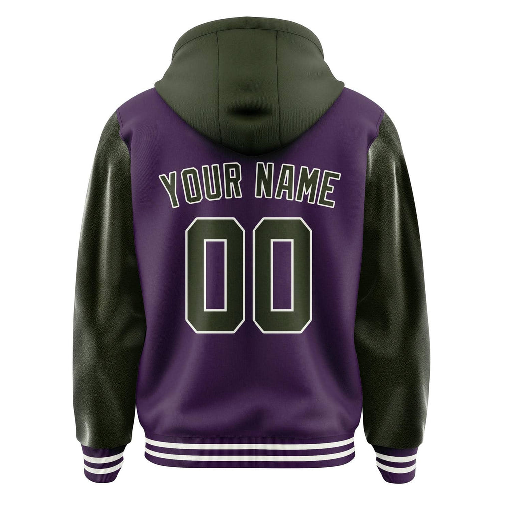 Custom Purple Olive Jacket
