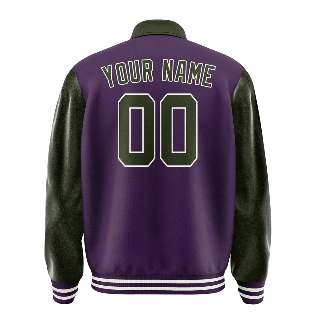 Custom Purple Olive Jacket