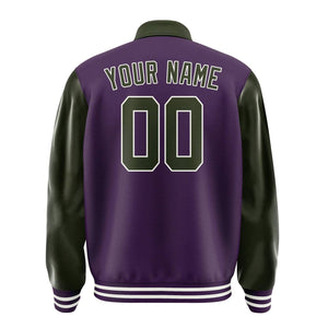 Custom Purple Olive Jacket