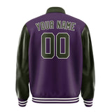 Custom Purple Olive Jacket