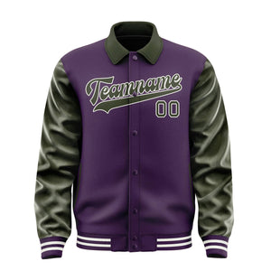 Custom Purple Olive Jacket