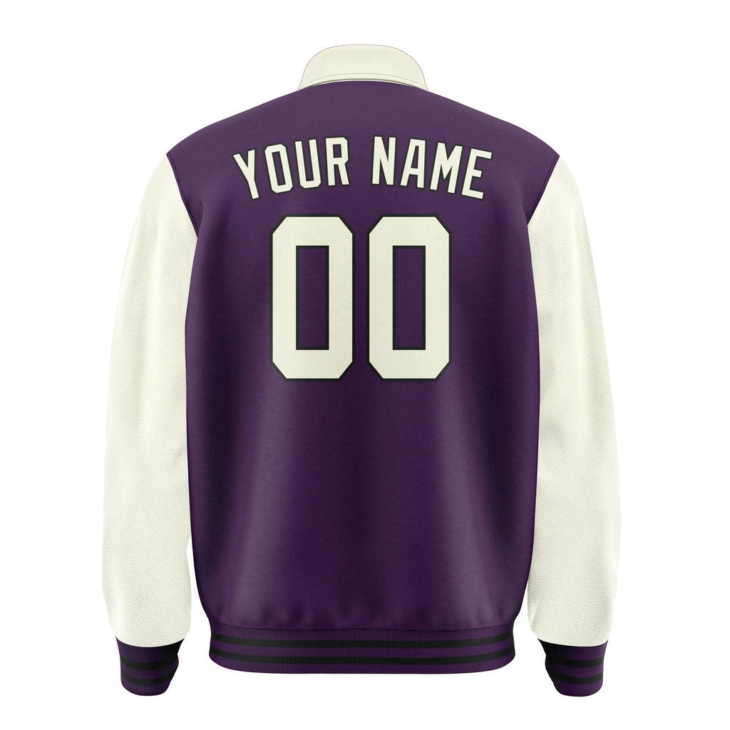 Custom Purple Cream Jacket