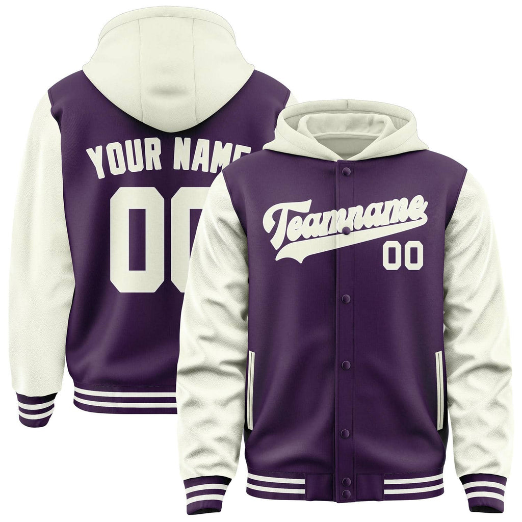 Custom Purple Cream Jacket