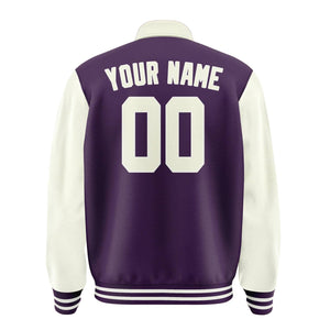 Custom Purple Cream Jacket