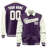 Custom Purple Cream Jacket