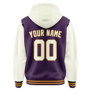 Custom Purple Cream Jacket