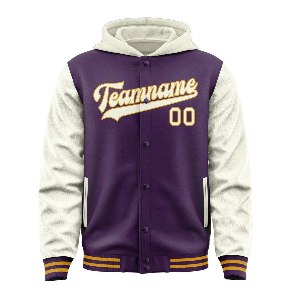 Custom Purple Cream Jacket