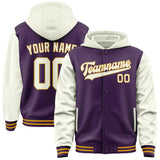 Custom Purple Cream Jacket
