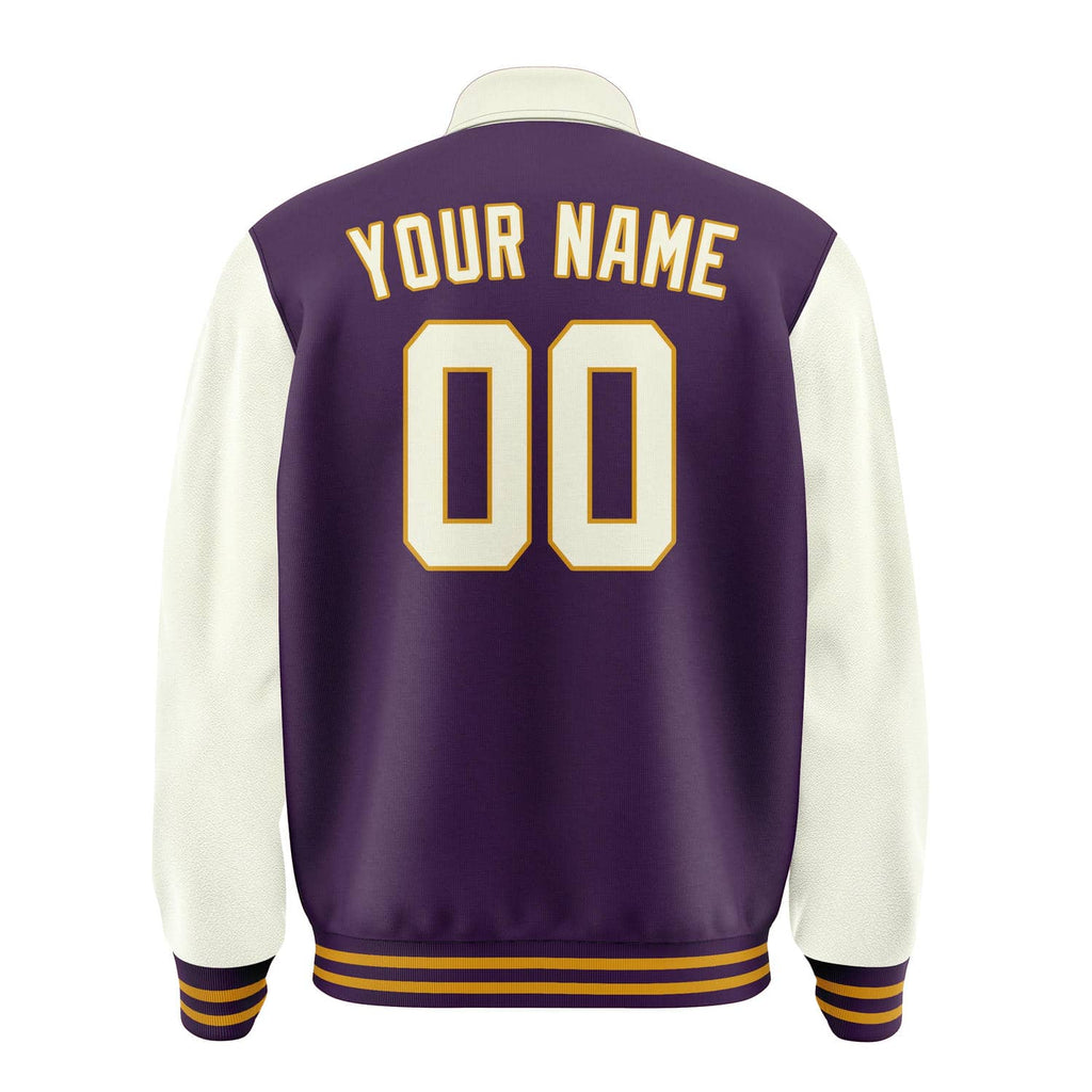 Custom Purple Cream Jacket