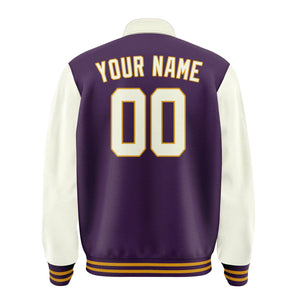 Custom Purple Cream Jacket