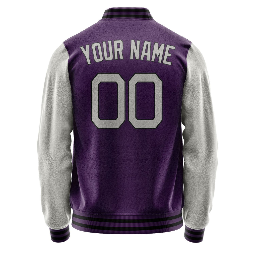 Custom Purple Cream Jacket JA0707030719B21903