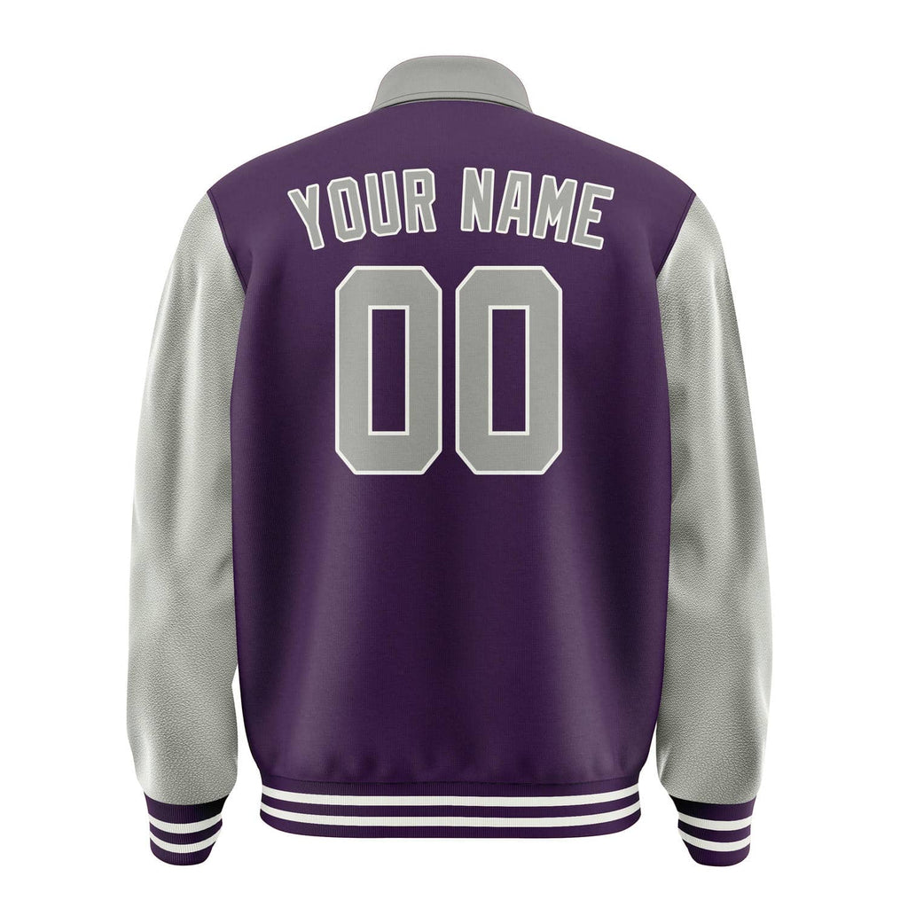 Custom Purple Gray Jacket