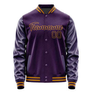 Custom Purple Purple Jacket JA0707070718B21807