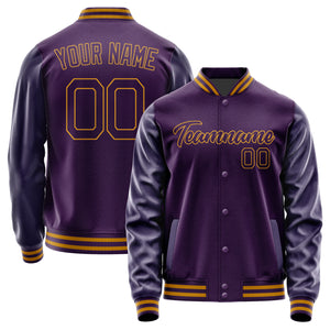 Custom Purple Purple Jacket JA0707070719B21907