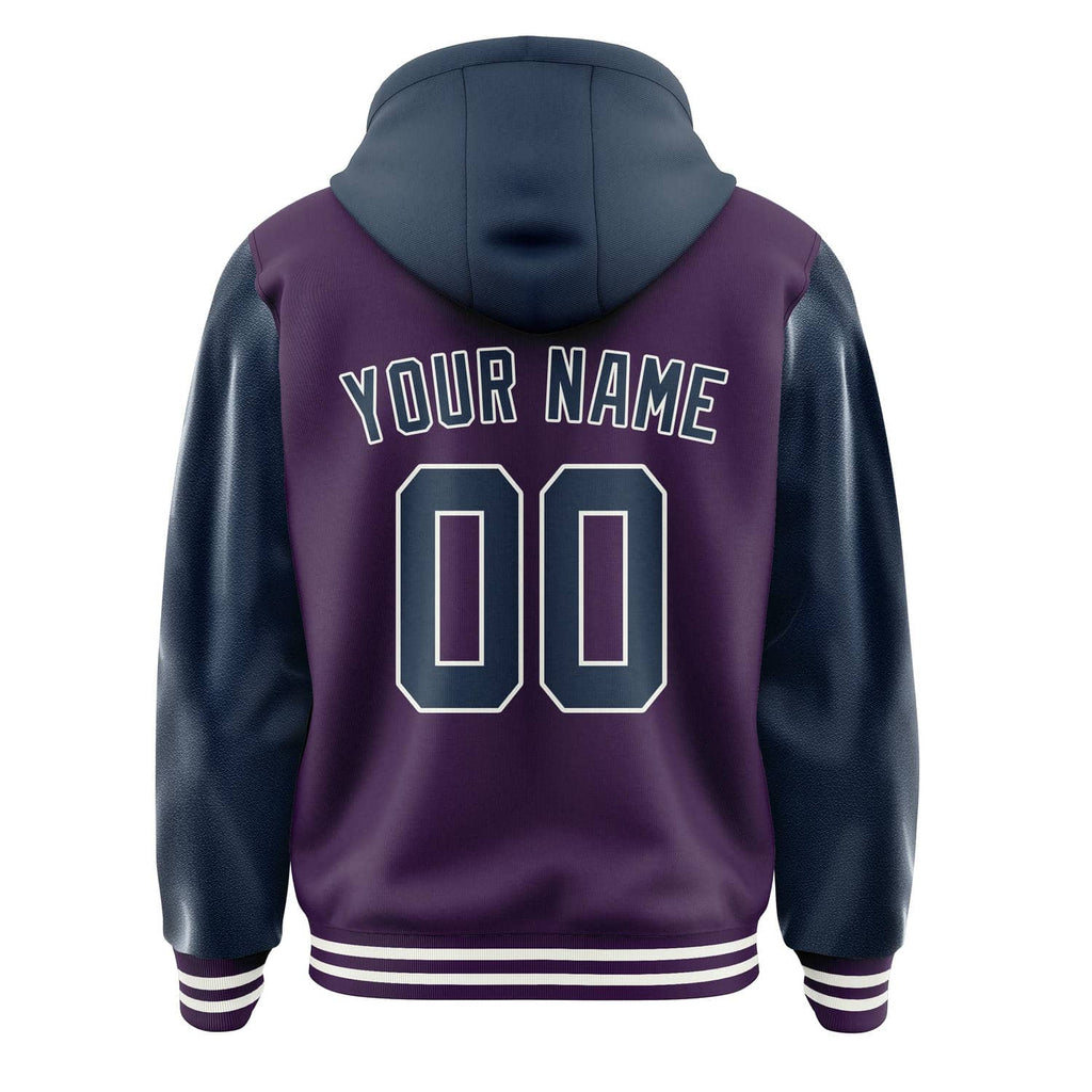 Custom Purple Blue Jacket