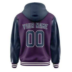 Custom Purple Blue Jacket